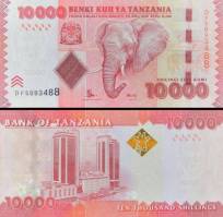 *10 000 Šilingov Tanzánia 2015, P44b UNC - Kliknutím na obrázok zatvorte -